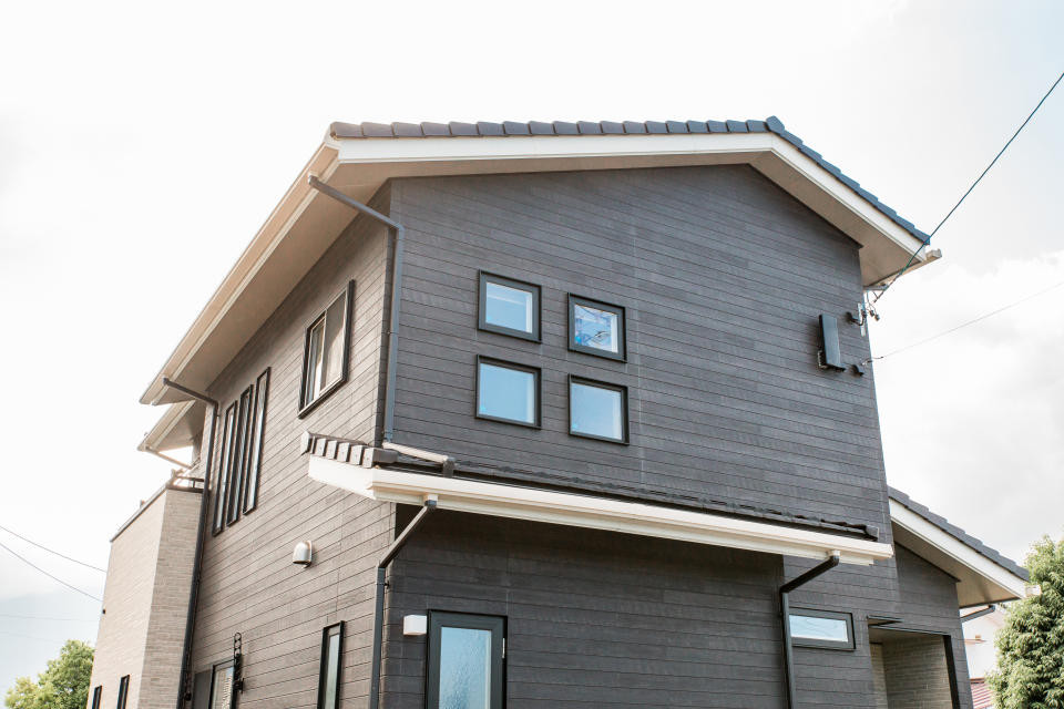 戸建住宅・フッ素塗料使用イメージ